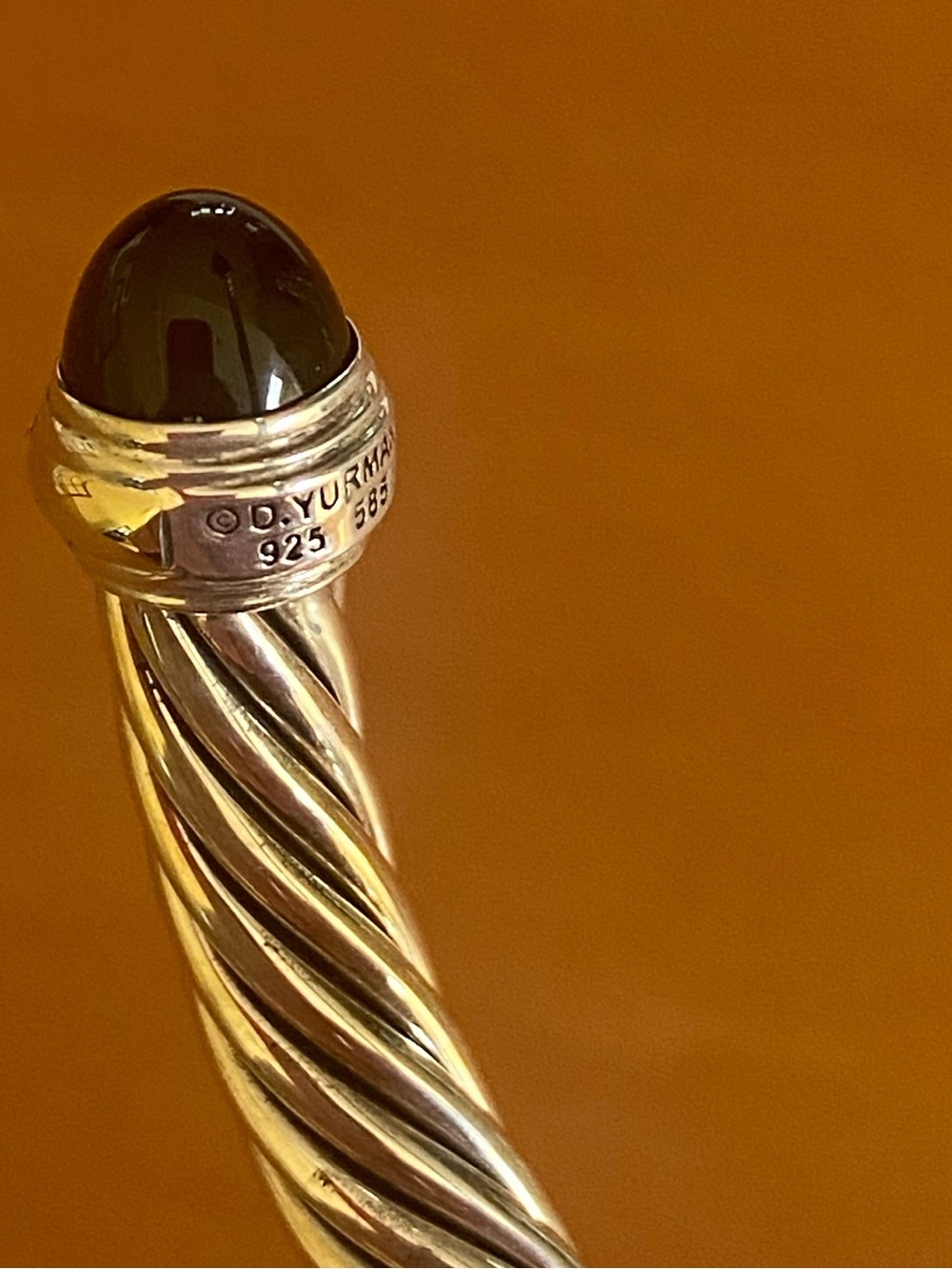 David Yurman cable classic bracelet. 7mm. Onyx stones. Stunning… - Picture 3 of 3